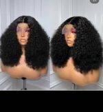 Curly Hair  With 4X4 Human Hair Closure 16''