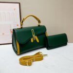Padlock Accented Bag with Matching Wallet - Image 4