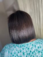 Premium Vietnam SDD Bone Straight Bob,5x5 Closure - Image 2