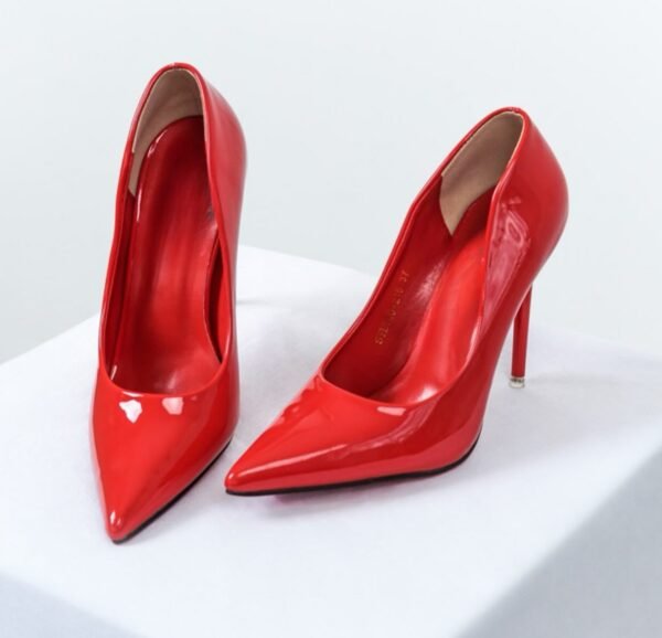 Red Scarlet Allure Pumps