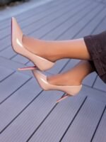 Nude Pointed-Toe Signature Pumps - Image 2