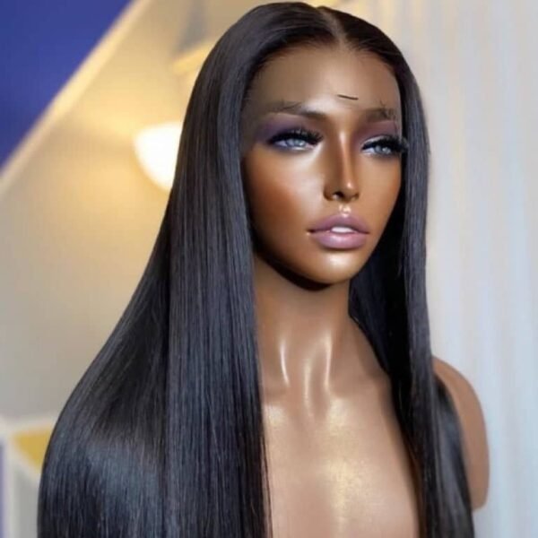 Bone Straight Glueless 13x4 Frontal, HD Lace Wig 100% Human Hair 20"