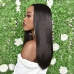 Glueless Double Drawn Bone Straight 4X4 Closure Wig 18" - Image 2