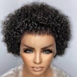 Premium Jerry Curls, 13x1 Full Frontal Wig