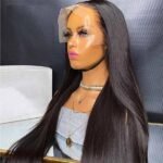 Bone Straight 13×4 Frontal, HD Lace Wig 100% Human Hair 20″