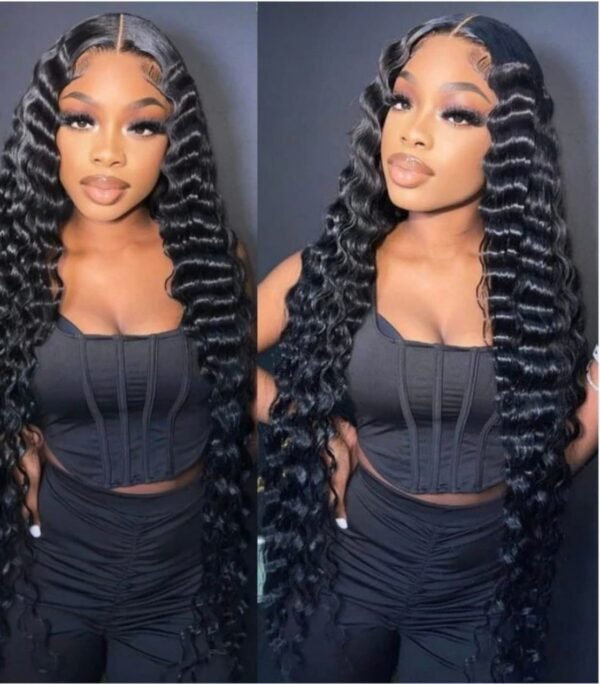 Exotic Deep Wave,13x4 HD Lace Human Hair Wig 30''
