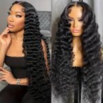 Exotic Deep Wave,13x4 HD Lace Human Hair Wig 30'' - Image 3