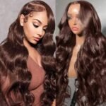 Chocolate Brown Body Wave Human Hair - Image 2
