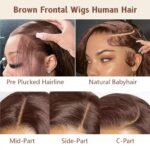 Chocolate Brown Body Wave Human Hair - Image 3